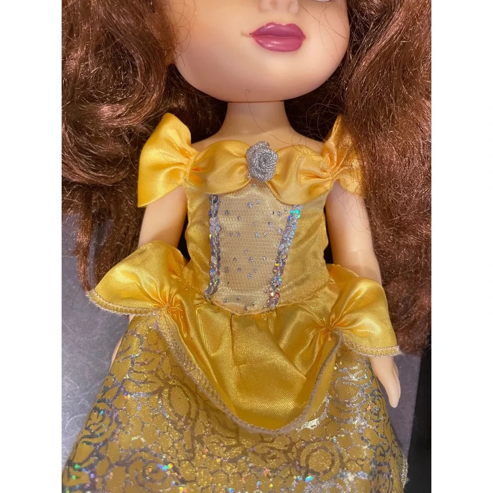 Disney Princess Belle Jakks Pacific Doll 14in & Sofia the First Doll Yellow‎