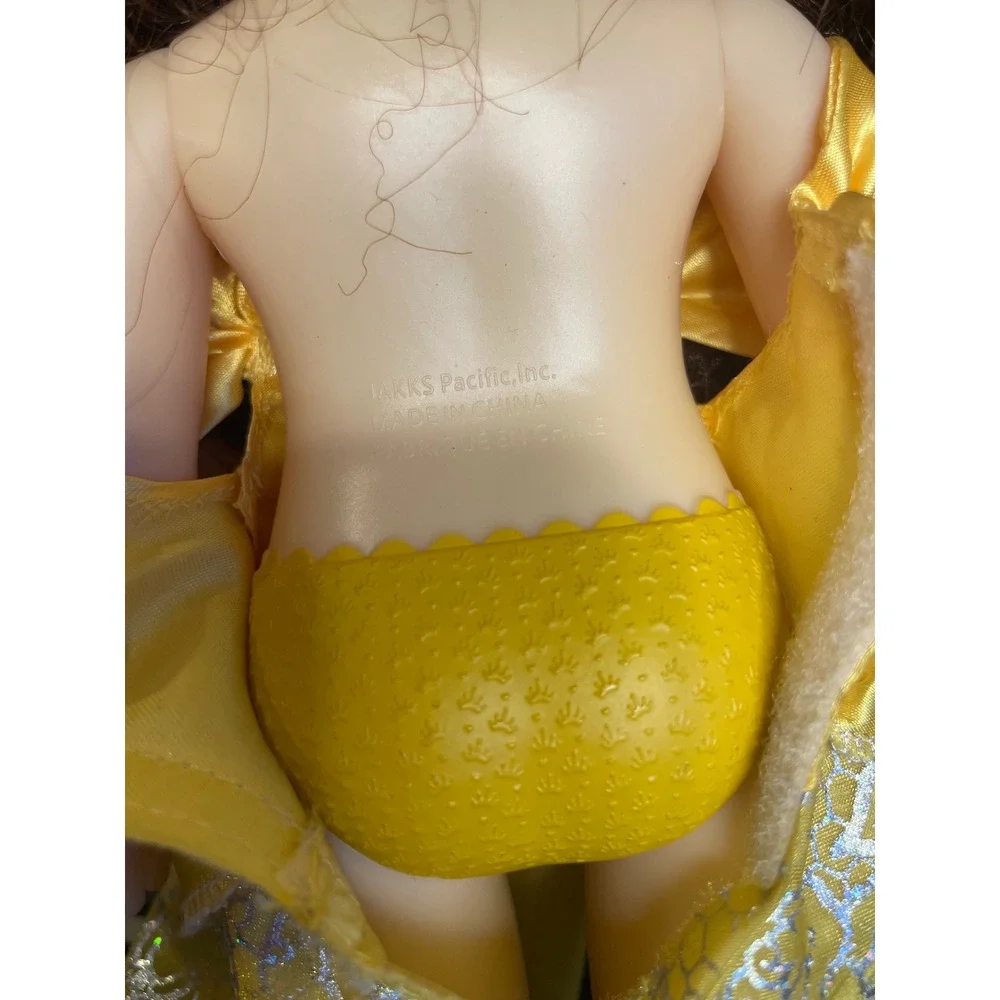 Disney Princess Belle Jakks Pacific Doll 14in & Sofia the First Doll Yellow‎