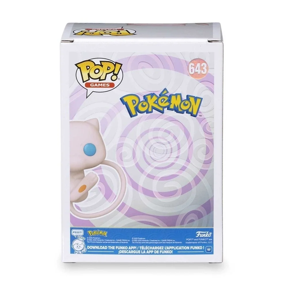 Funko Pop! Vinyl: Pokémon - Mew (Pearlescent) - Pokemon Center (Exclusive) #643