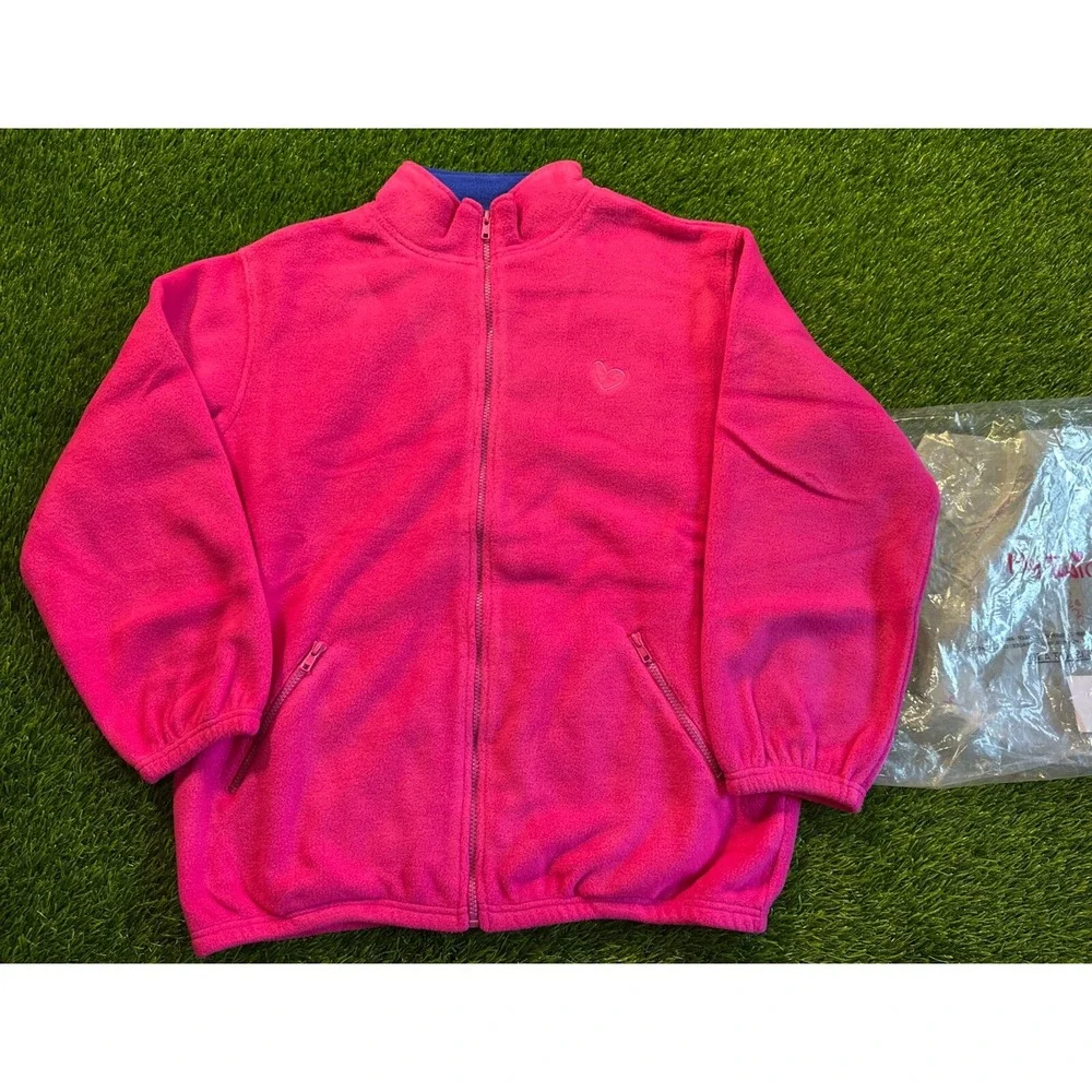My Twinn Pink Sporty Fleece Jacket For The Girl Size XXL‎ NEW