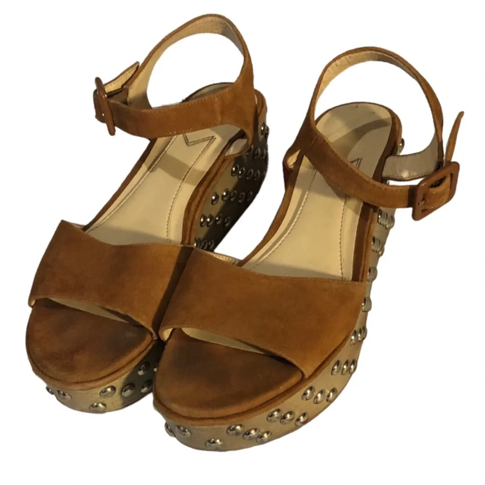 Brian Atwood franki studded platform sandals