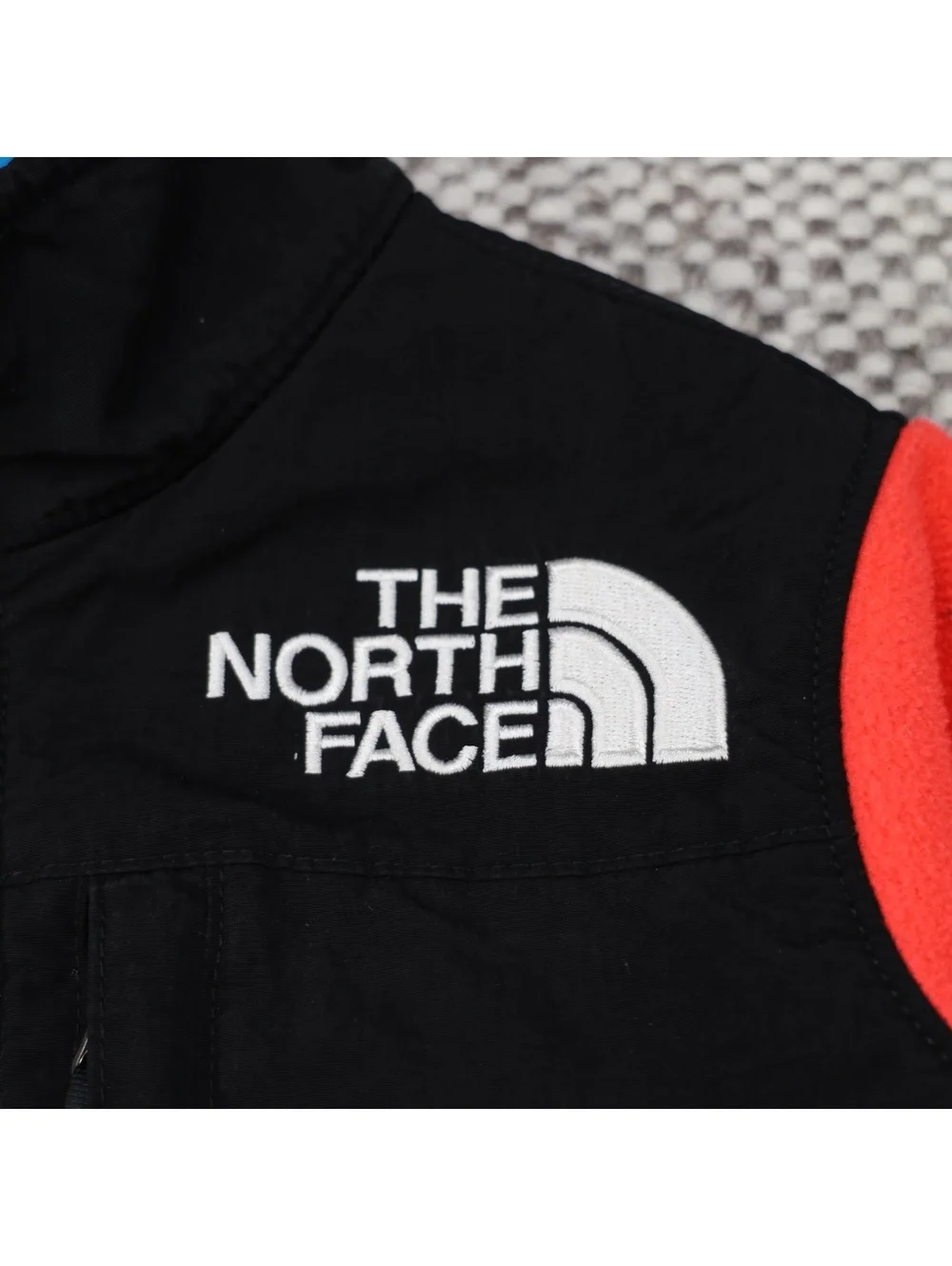 North Face kids' Denali colorblock fleece jacket
