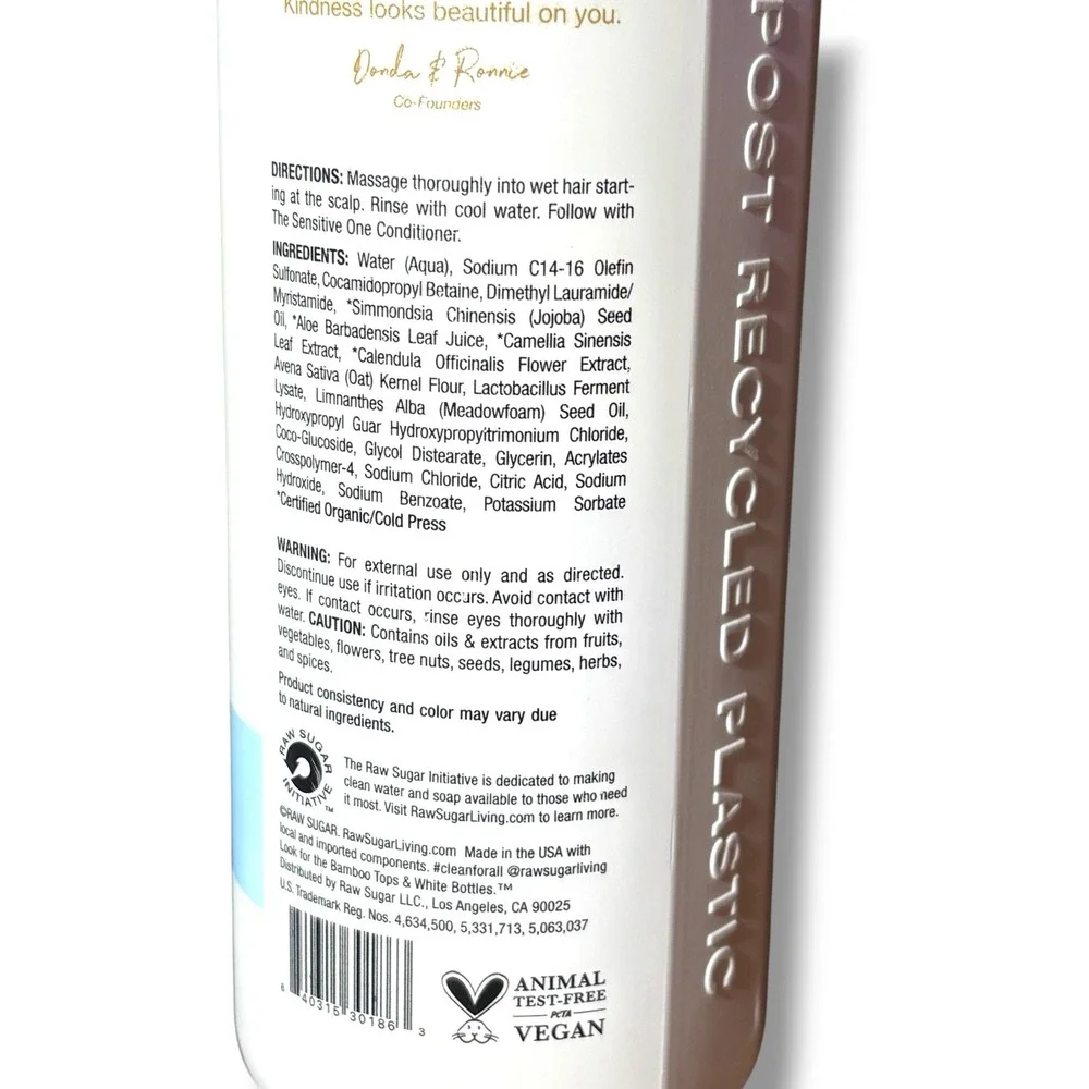 Raw Sugar are ml free