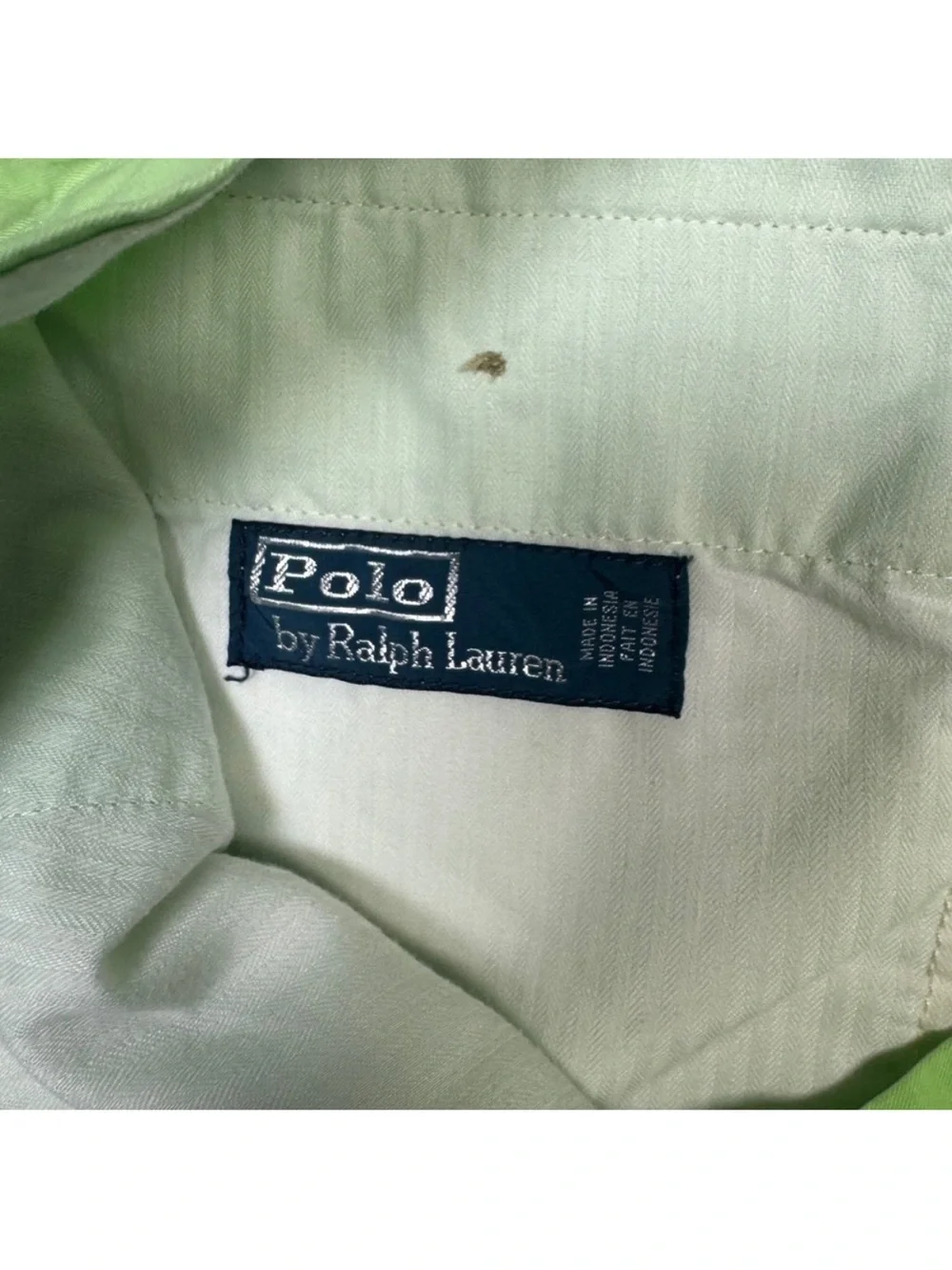 Polo by Ralph Lauren Mens Size 36 Lime Green Cotton Shorts Casual‎ Chino Golf