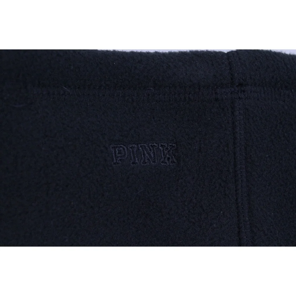 PINK Victoria Secret Women's‎ Solid Adjustable Gaiter Neck Warmer Black One Size