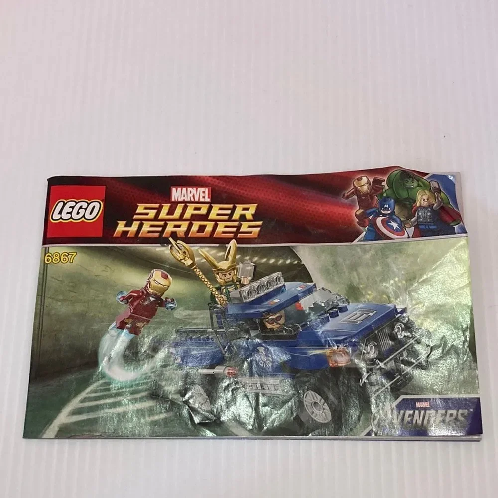LEGO 6867 Marvel Super Heroes Avengers Booklet manual only‎