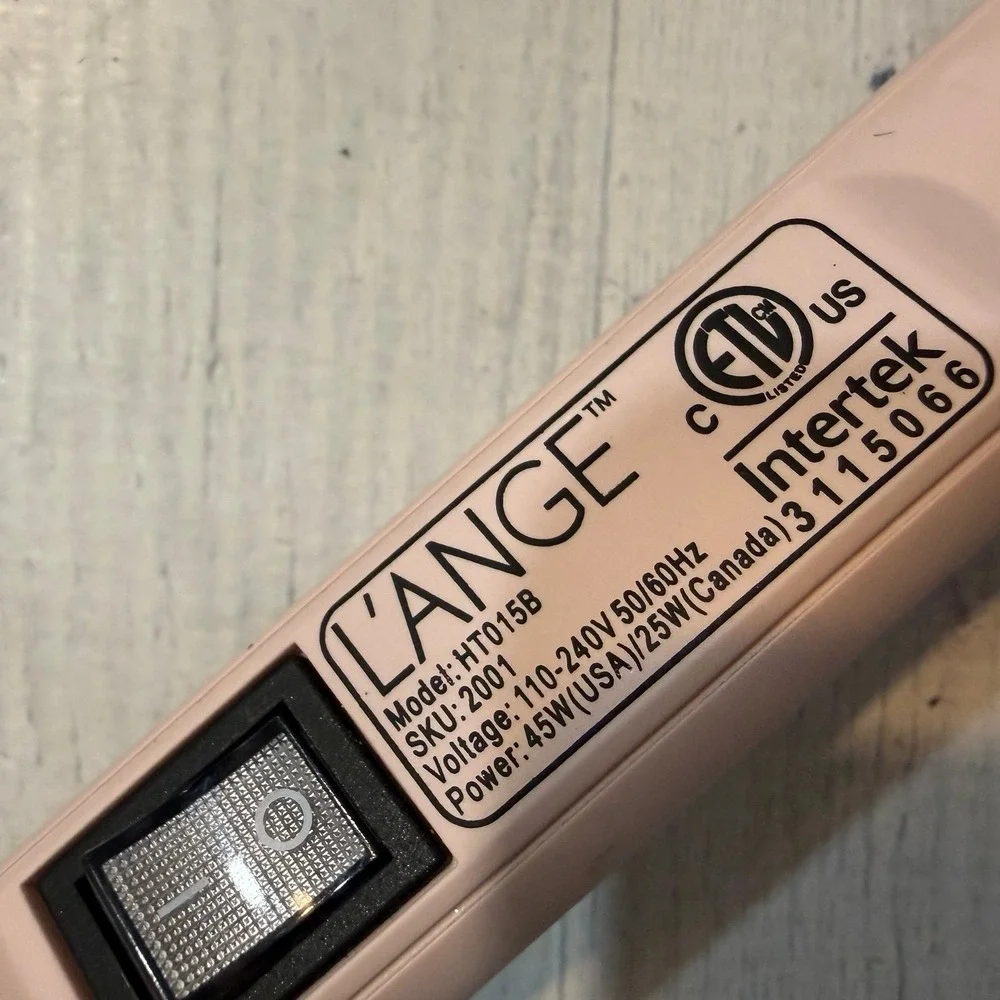 L'ange Hair Ondulé Ceramic Curling Wand 1