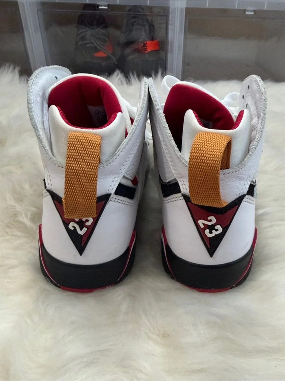 Jordan *comes box*