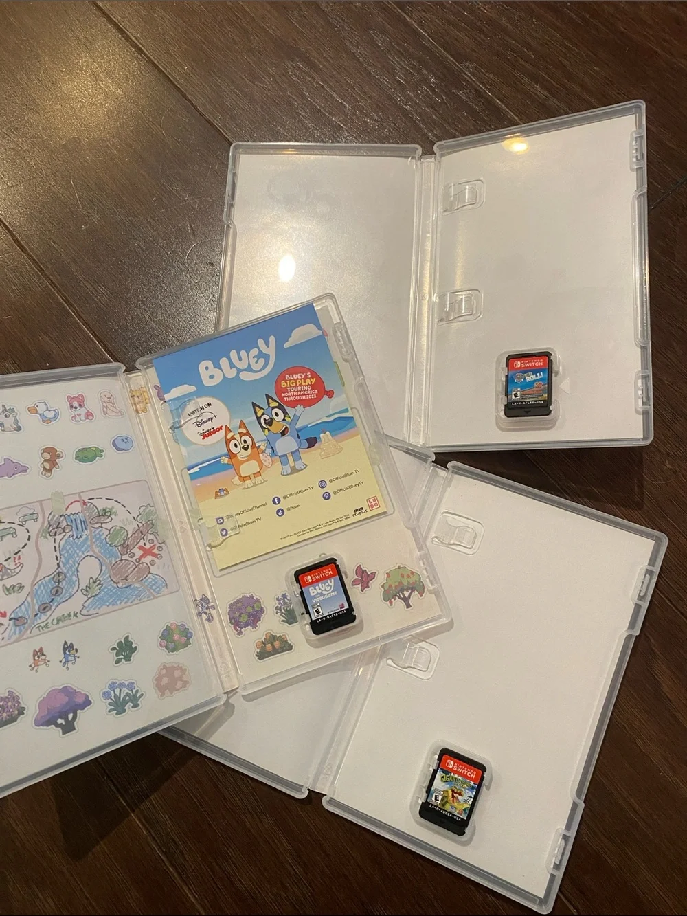 Three Nintendo Switch Video Games