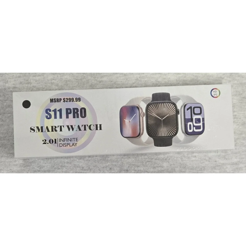 S11 Pro smart watch, seris 10 with a 2.01 inch infinite display,and 45mm