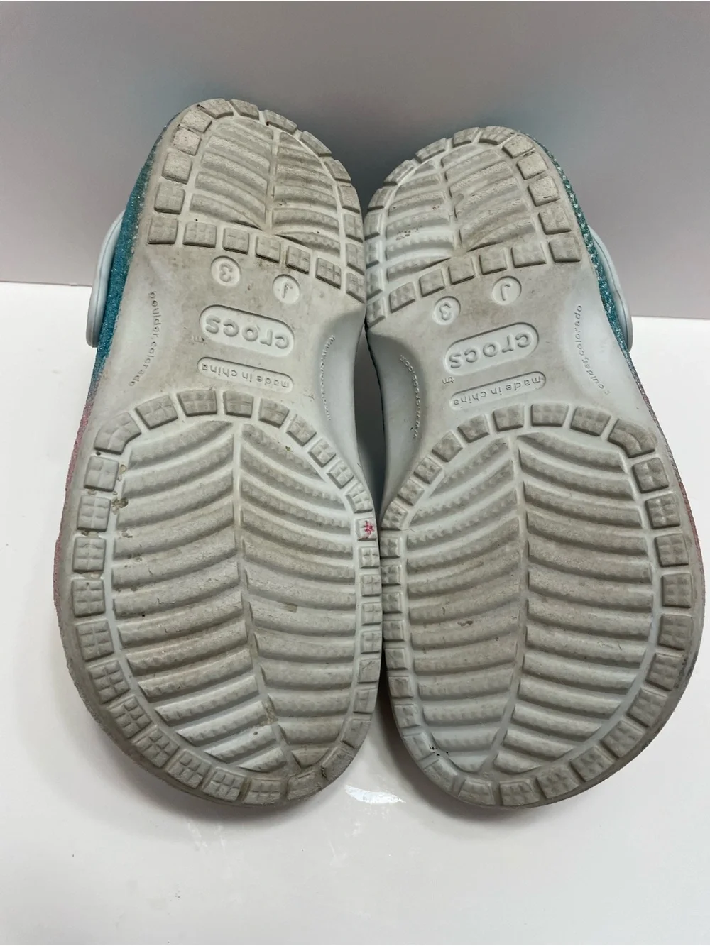 CROCS glitter ombre
