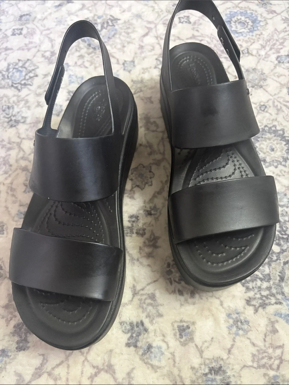 CROCS chunky platform
