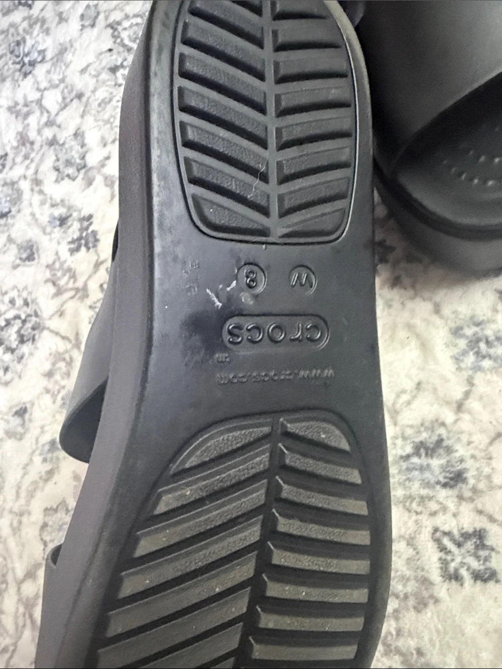 CROCS chunky platform