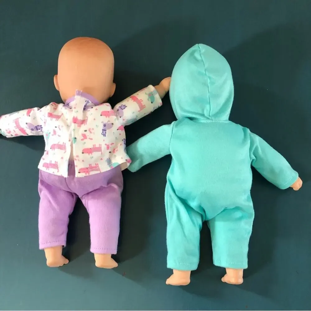 Soft Bodied Dolls (2), Twins Wagon and Friends