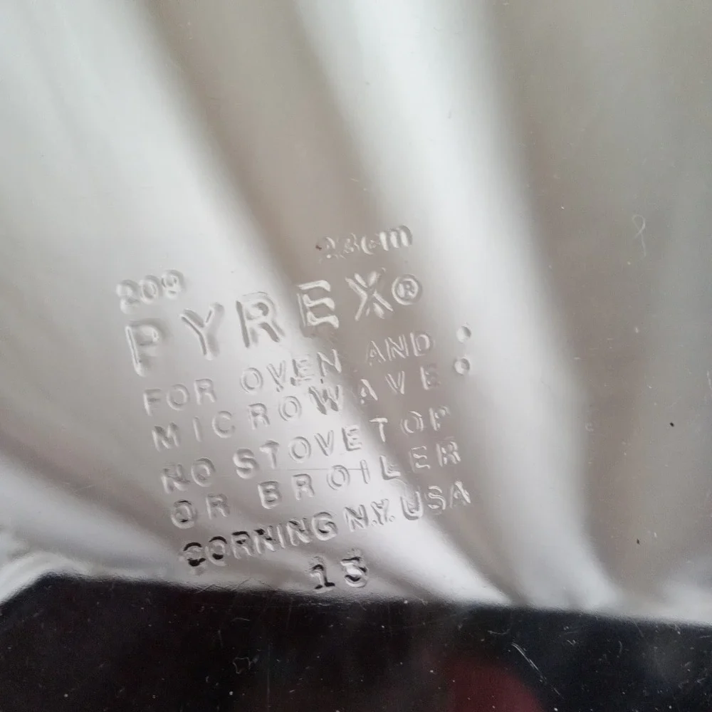 Pyrex 209 clear