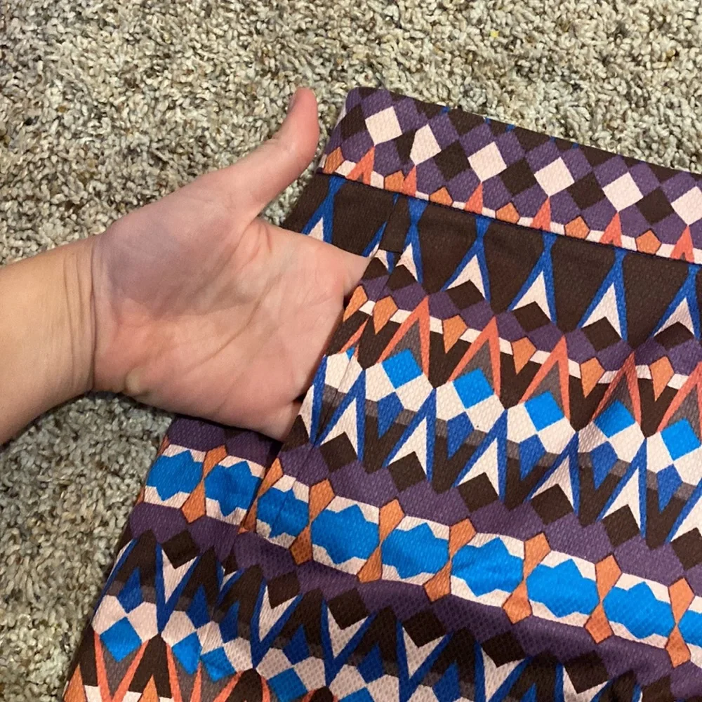 J. Crew patterned crew