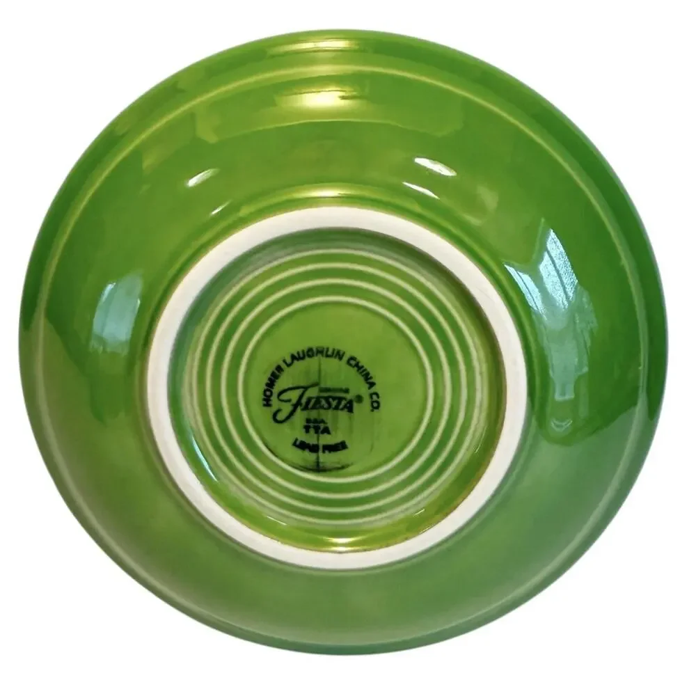 Vtg Fiestaware Fiesta HLC USA Shamrock Green Tea/Coffee Cup & Saucer Set