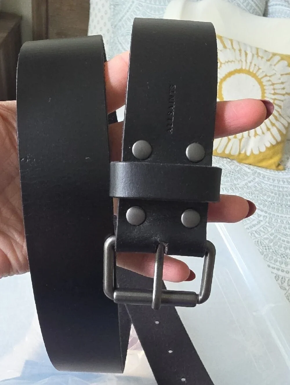 All Saints genuine black