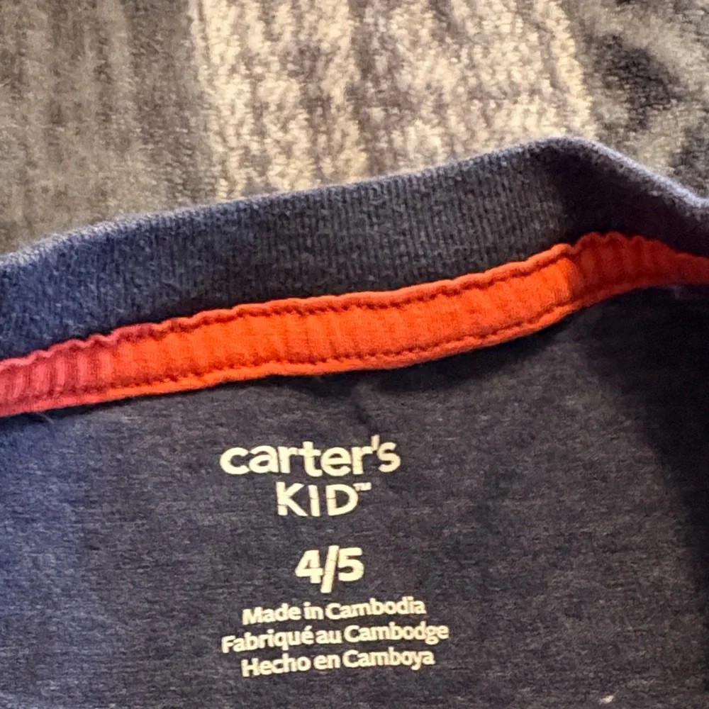 Carters navy tee