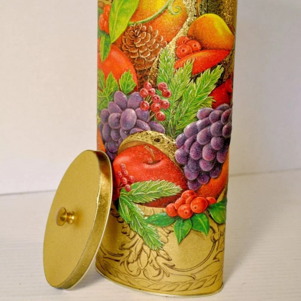 Colorful Harry London pretzel tin , quite rare