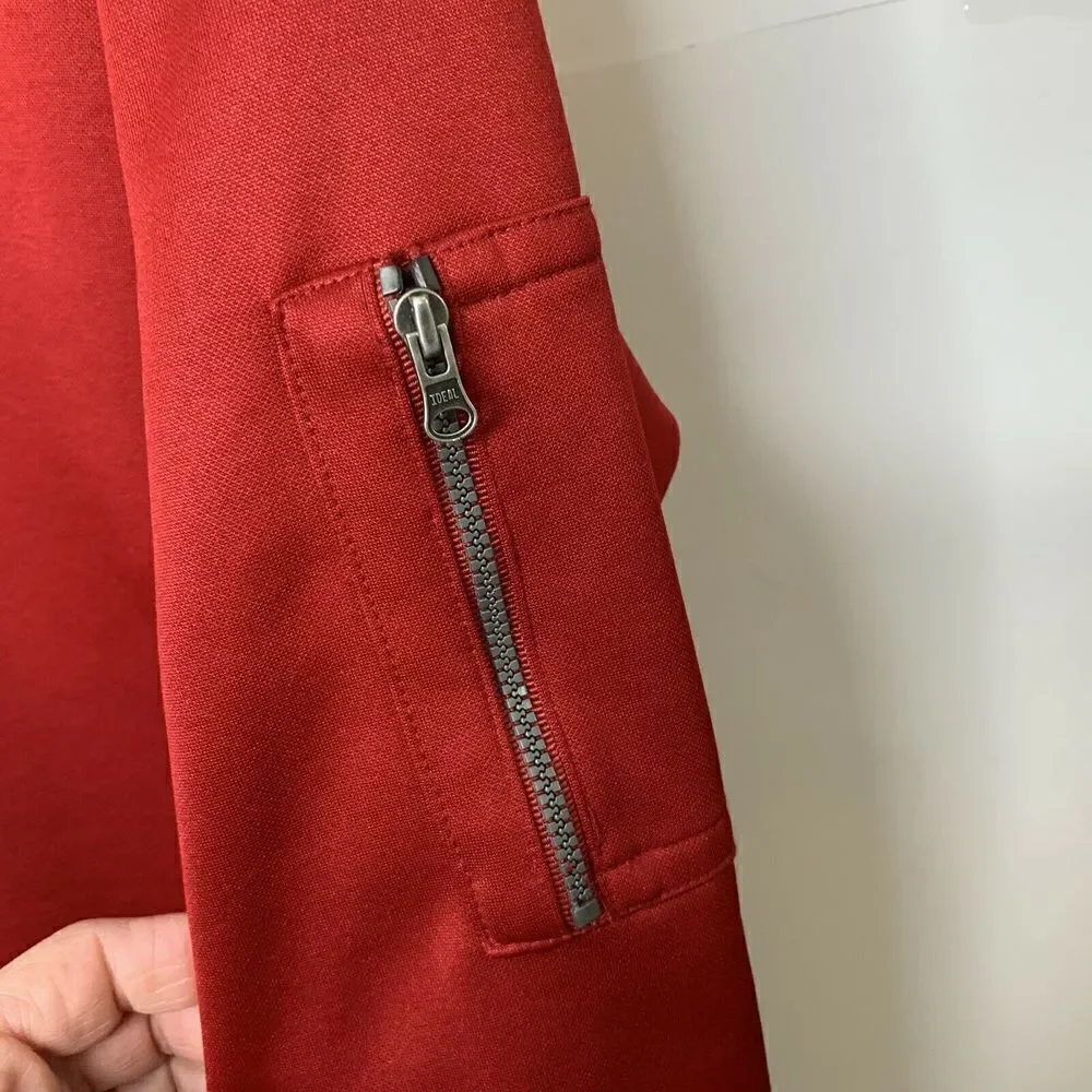Nautica Competition Mens Pullover Medium Red