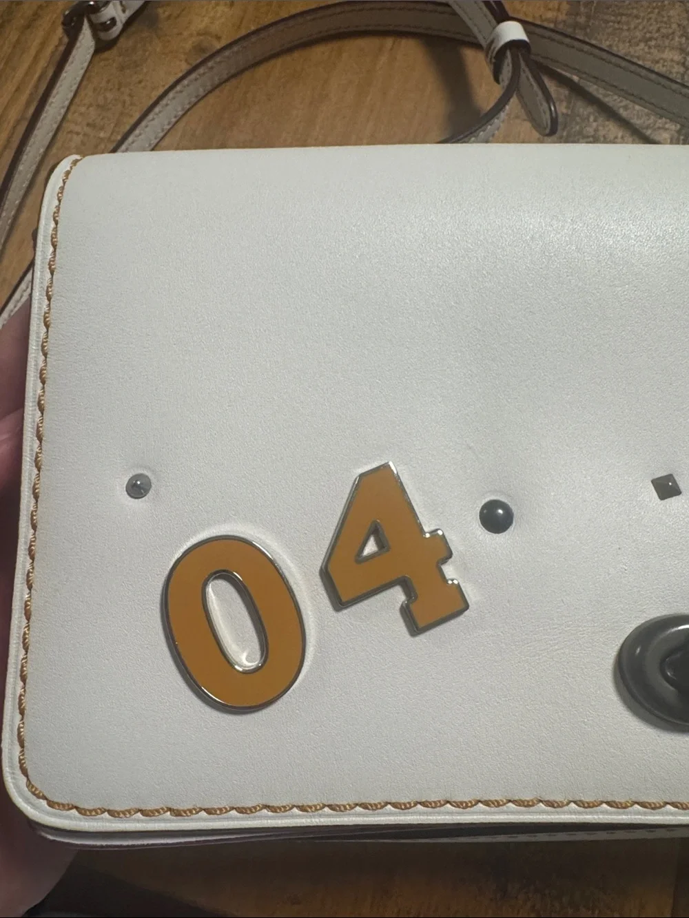 Coach 1941 Customized Chalk Dinky Crossbody!!!