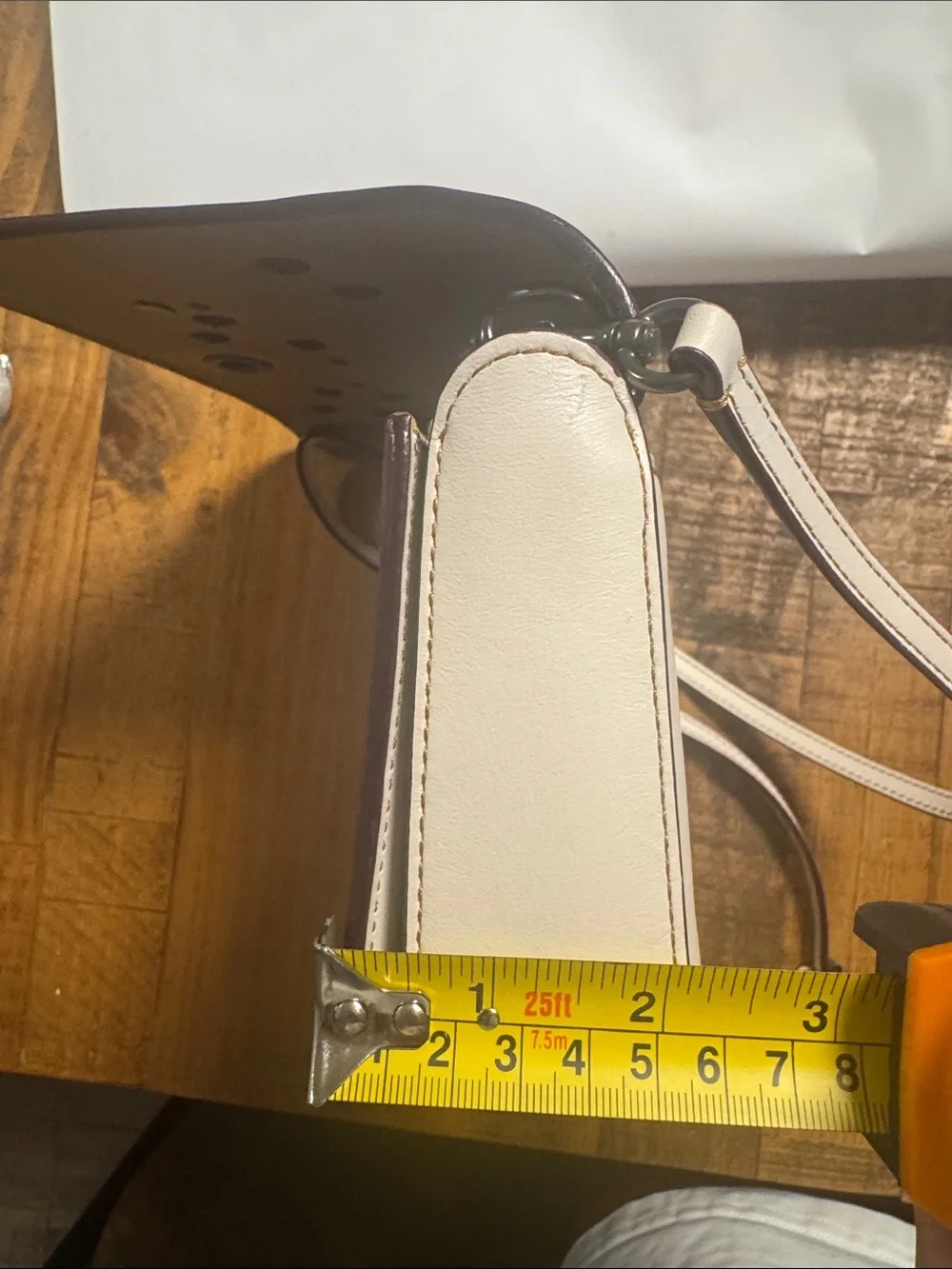 Coach white crossbody