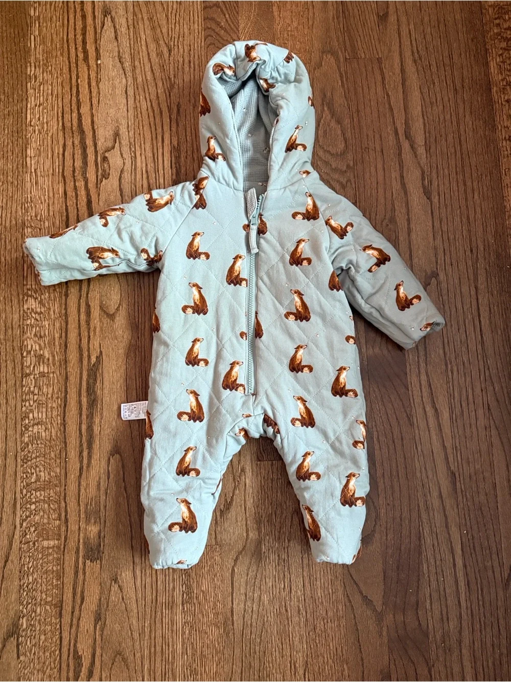 Milkbarn padded fox print