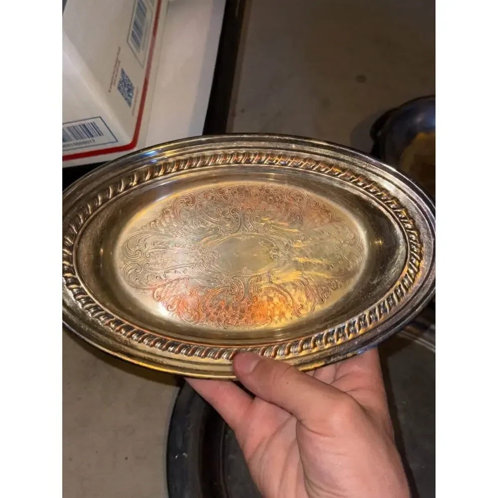 n/a ornate silver