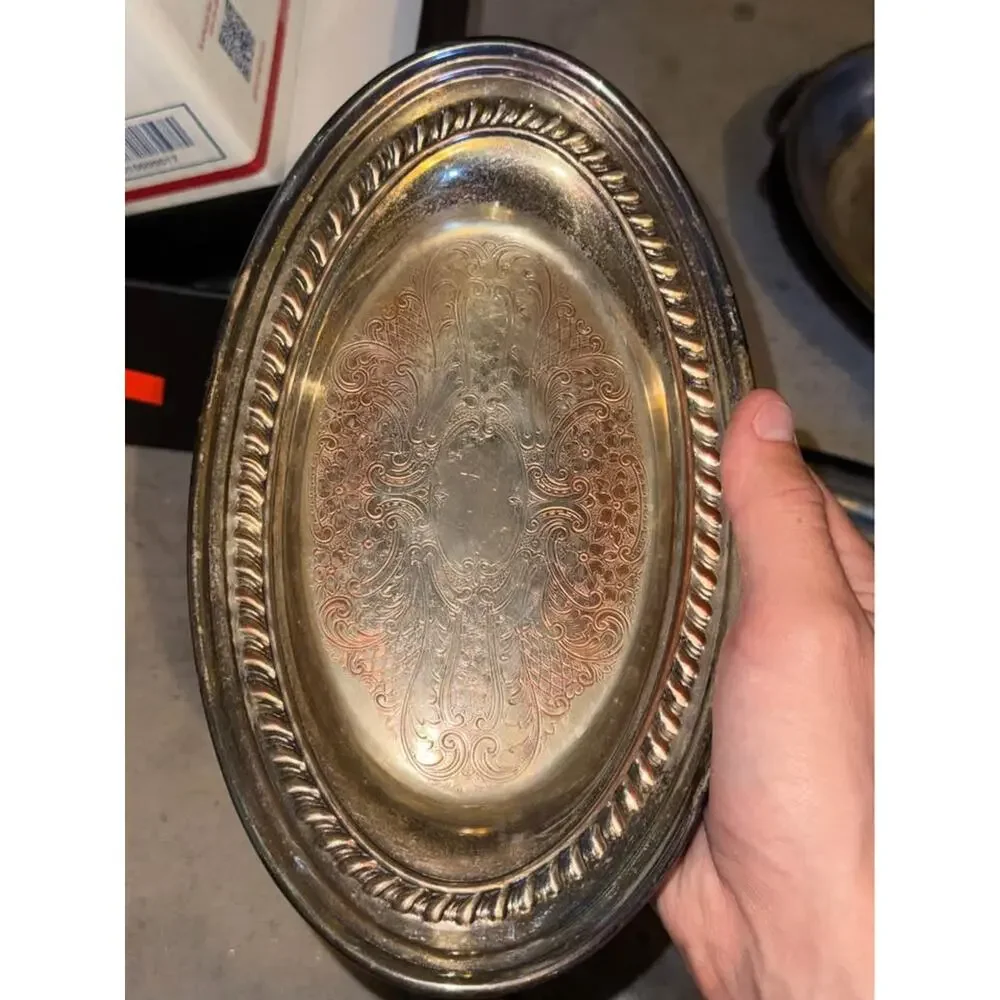 n/a ornate silver