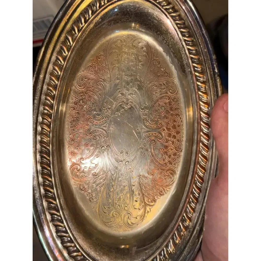 n/a ornate silver