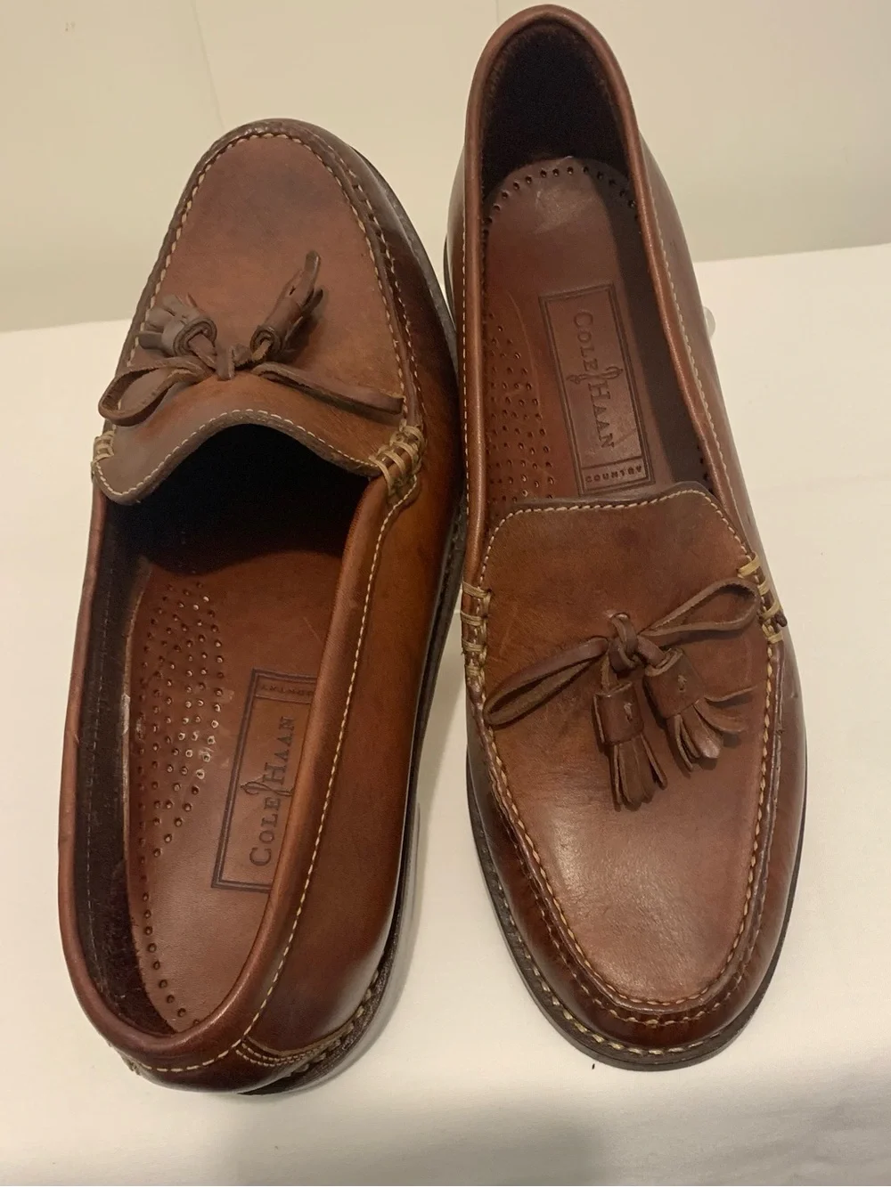 Cole Haan brown leather