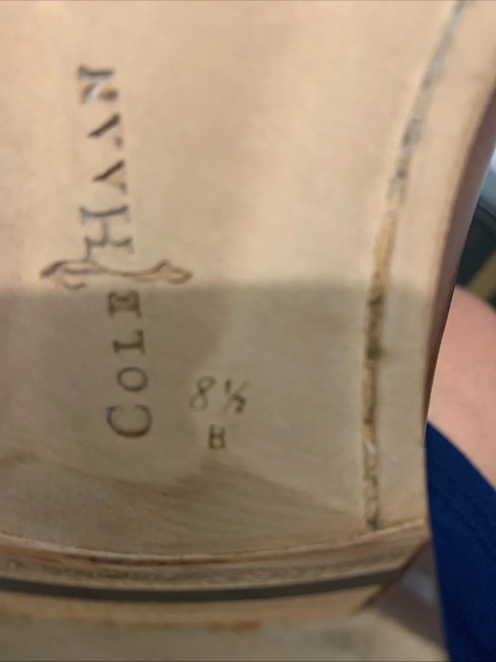 Cole Haan brown leather