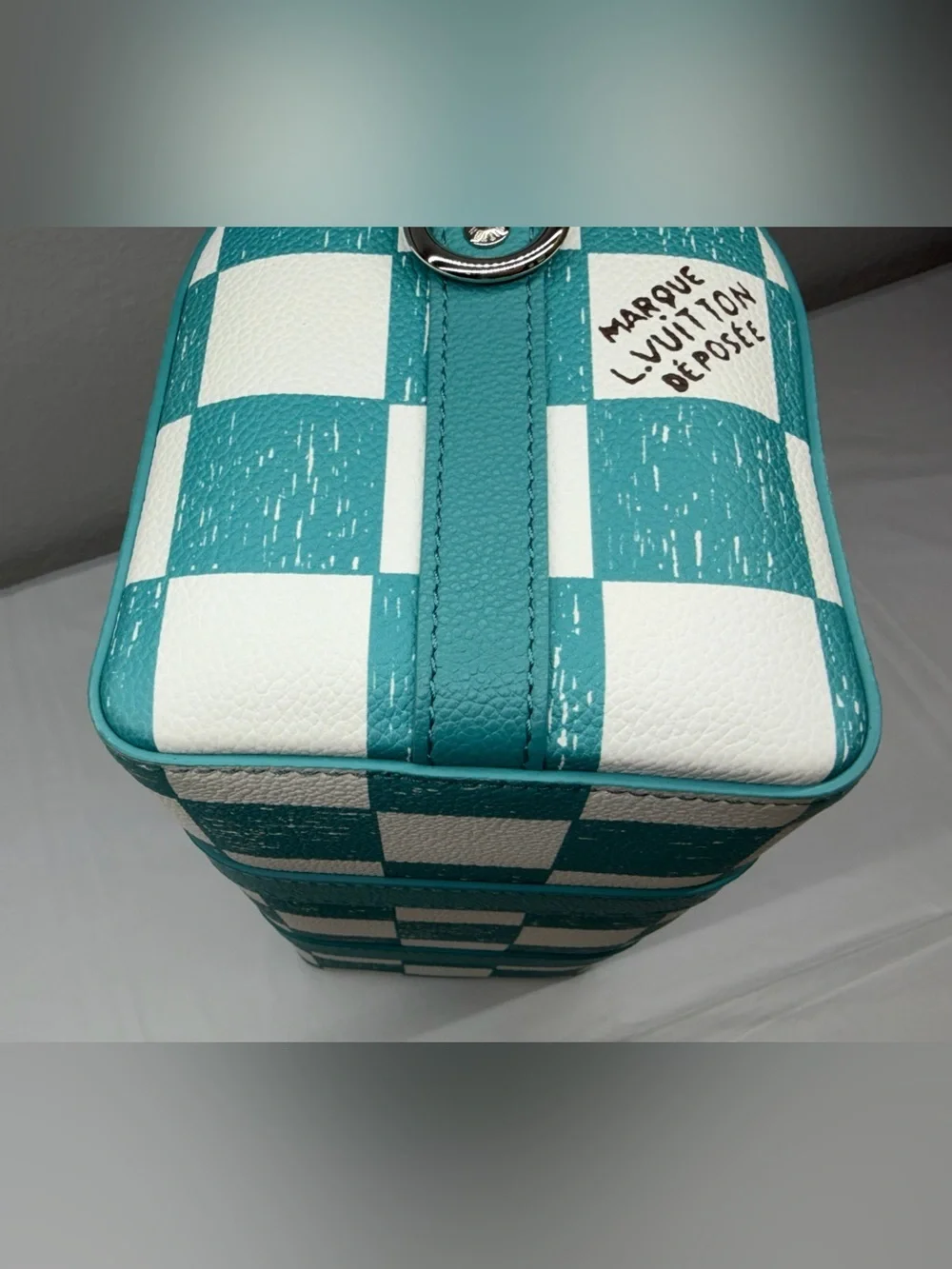 Louis Vuitton Damier City checkered Keepall with COA and dust bag