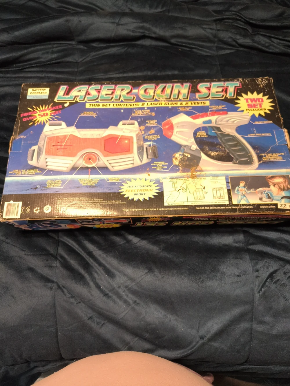 Vintage laser gun