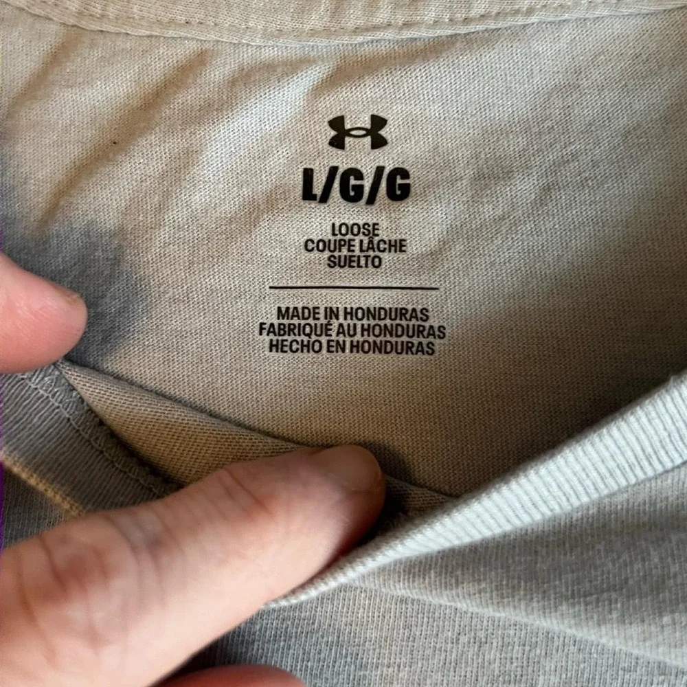 Under Armour size men listing