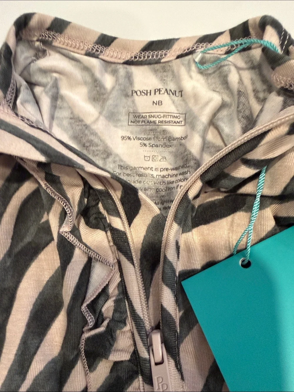 Posh Peanut zebra print