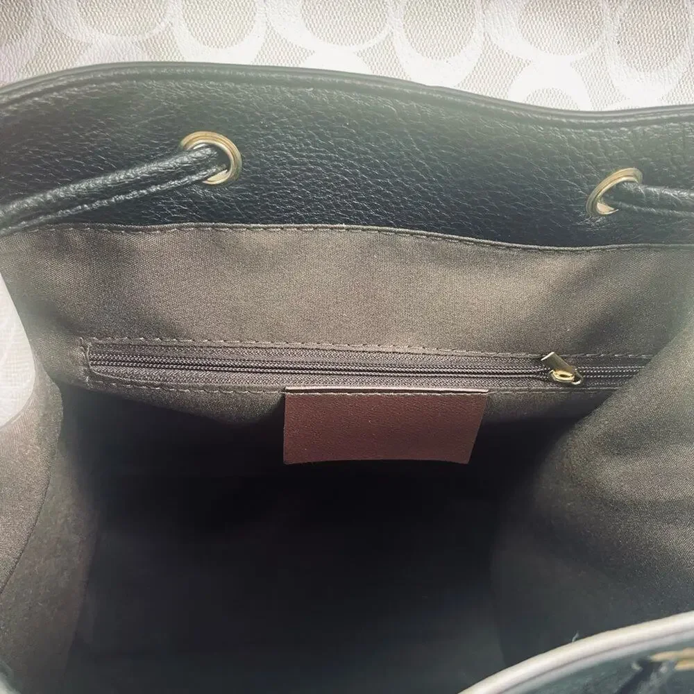 Designer White Gray Track Colorblock Backpack