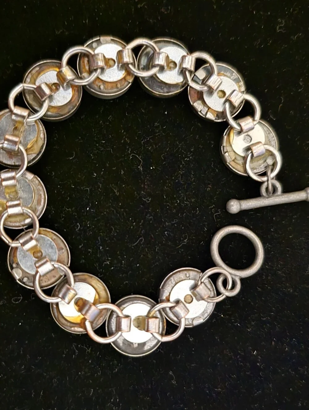 Vintage Typewriter Key Artisan Bracelet