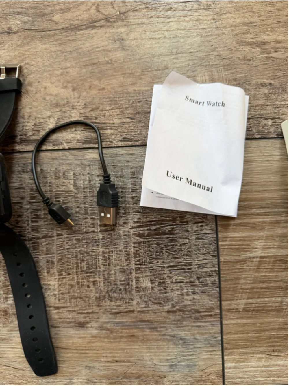 Smartwatch One Size Black
