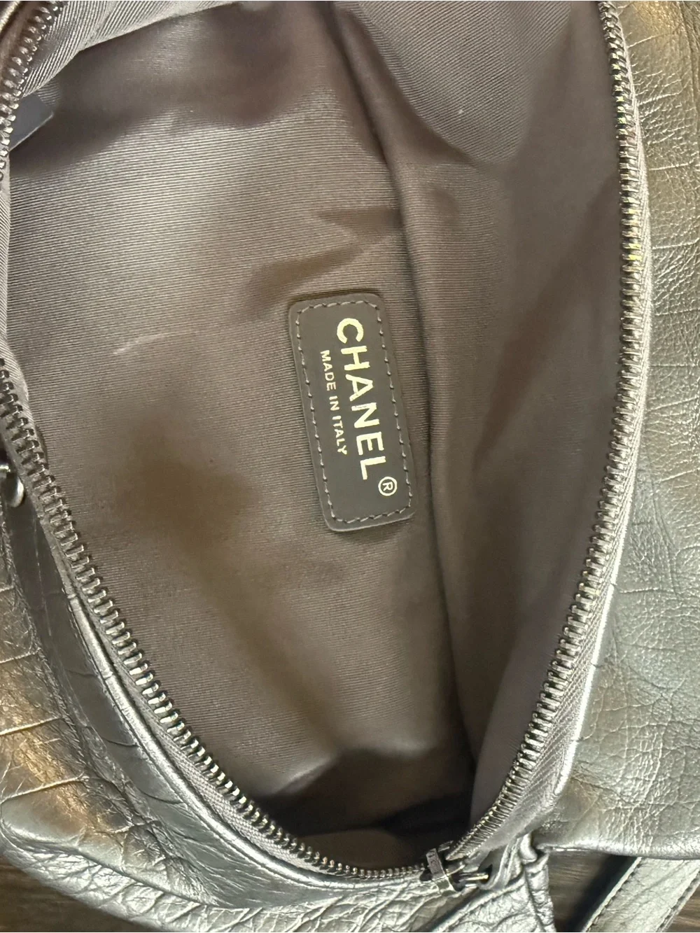 CHANEL adjustable silver versatile
