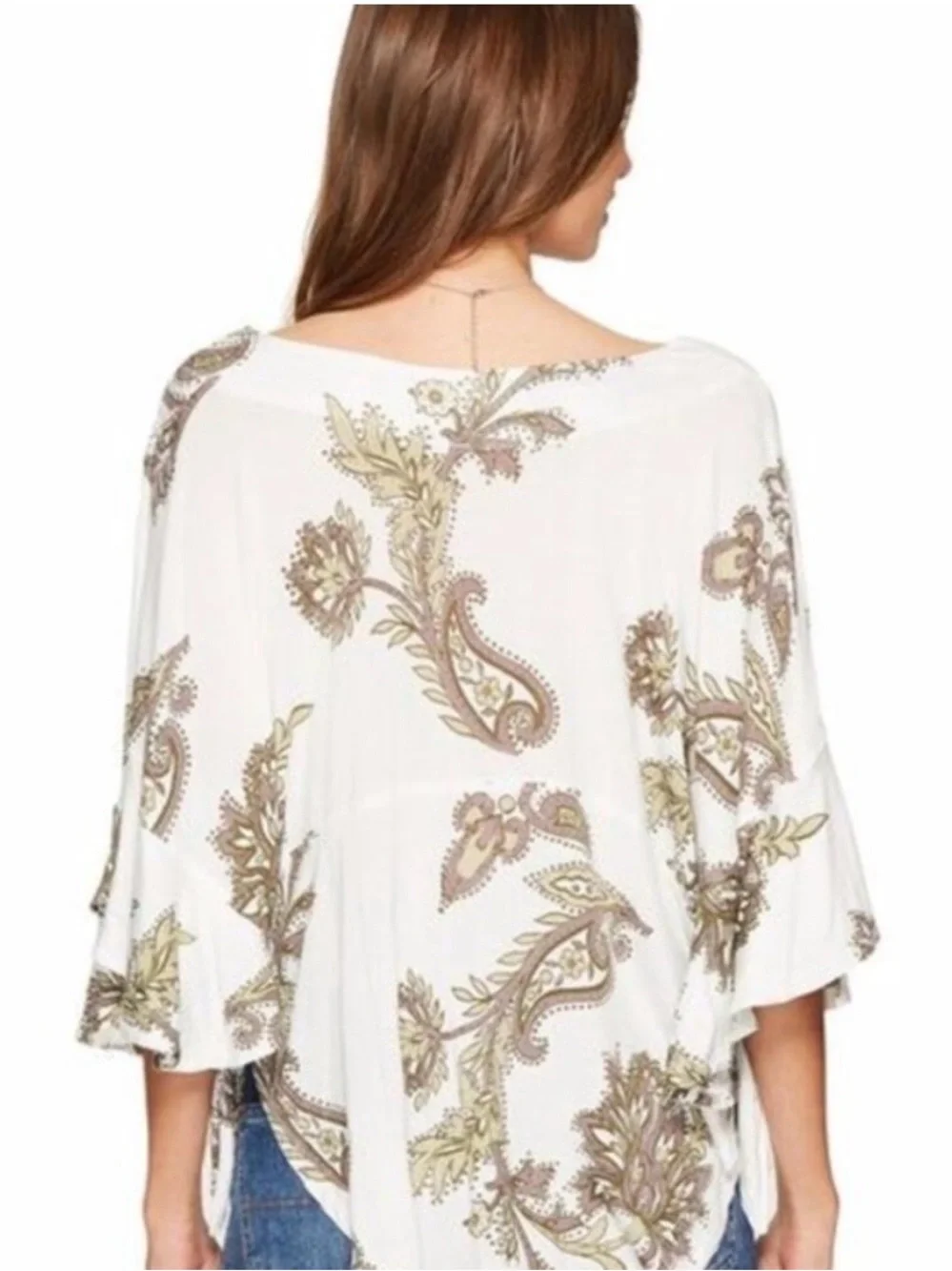 Free People flowy white