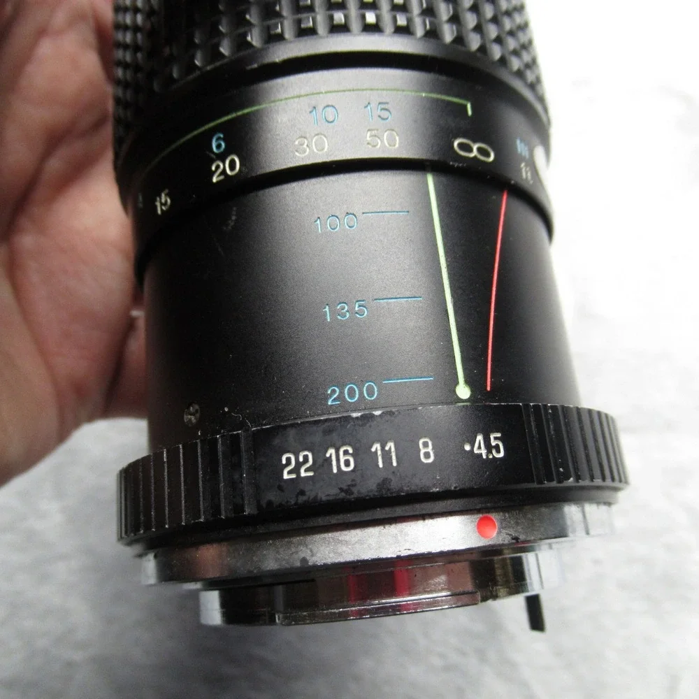 RMC Tokina 80-200mm f/4.5 Zoom‎ Lens Manual Focus Untested As IS 8306919 1980s