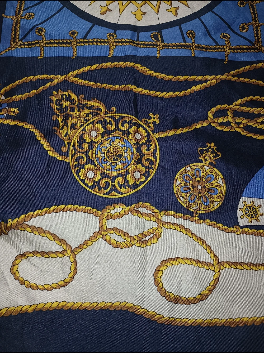 Talbots print 100% gold