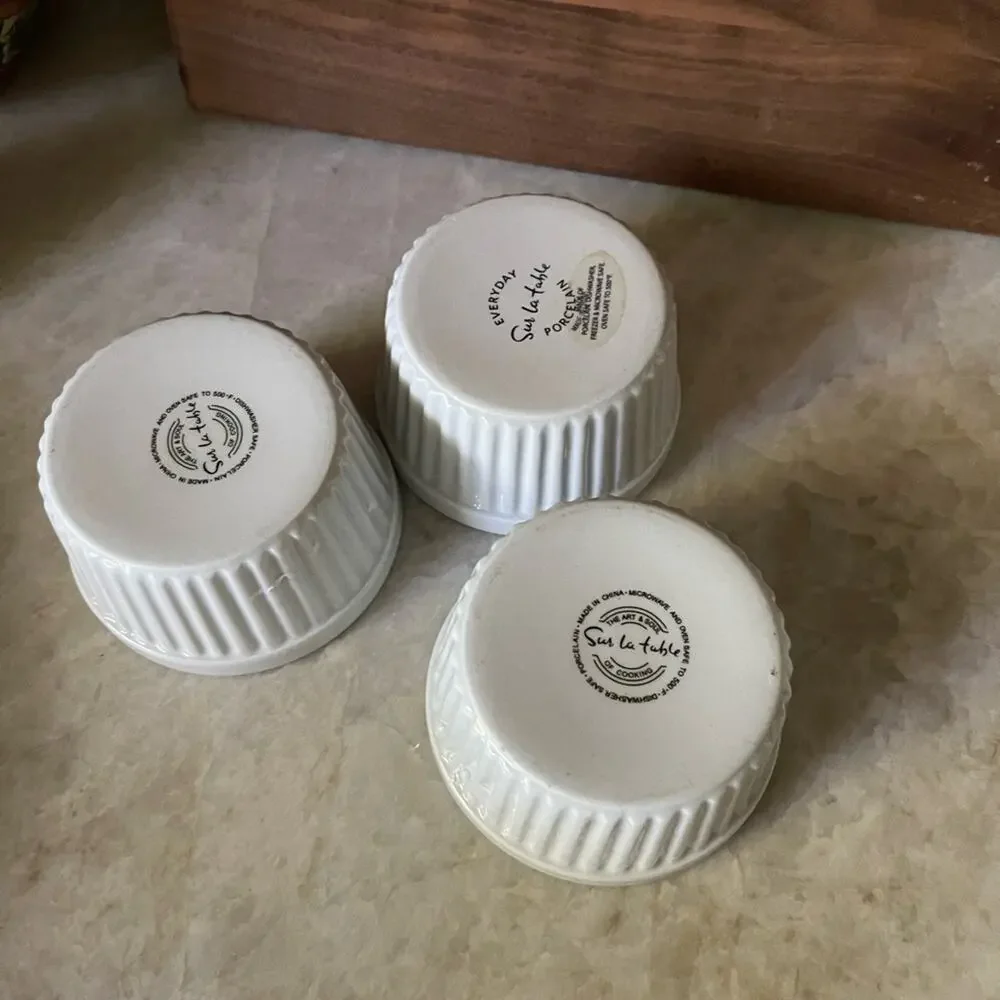 Sur La Table 5 oz Porcelain Ramekins Set