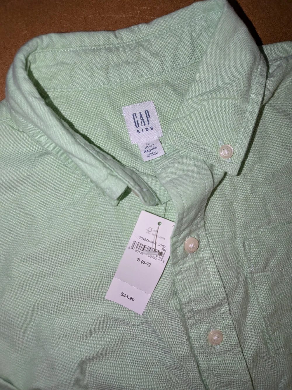 GAP button down