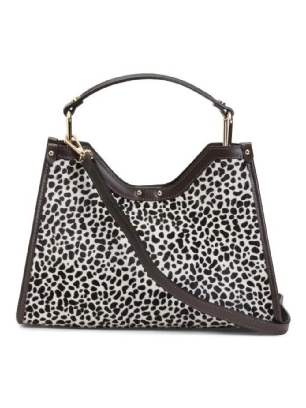 CHEVAL Made In Italy Leather Structured Satchel