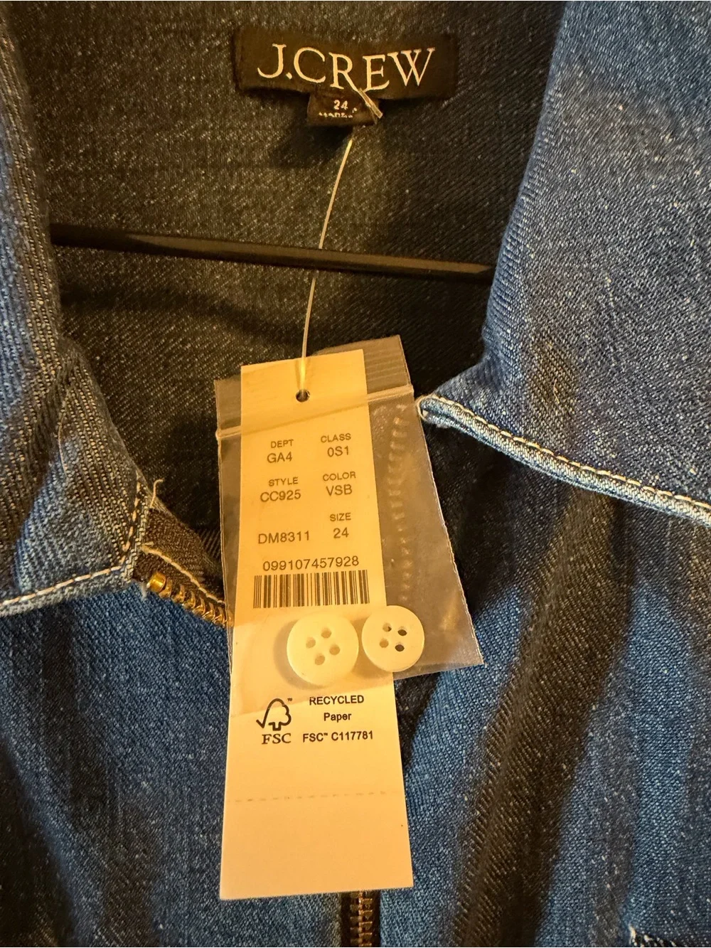 J. Crew casual denim