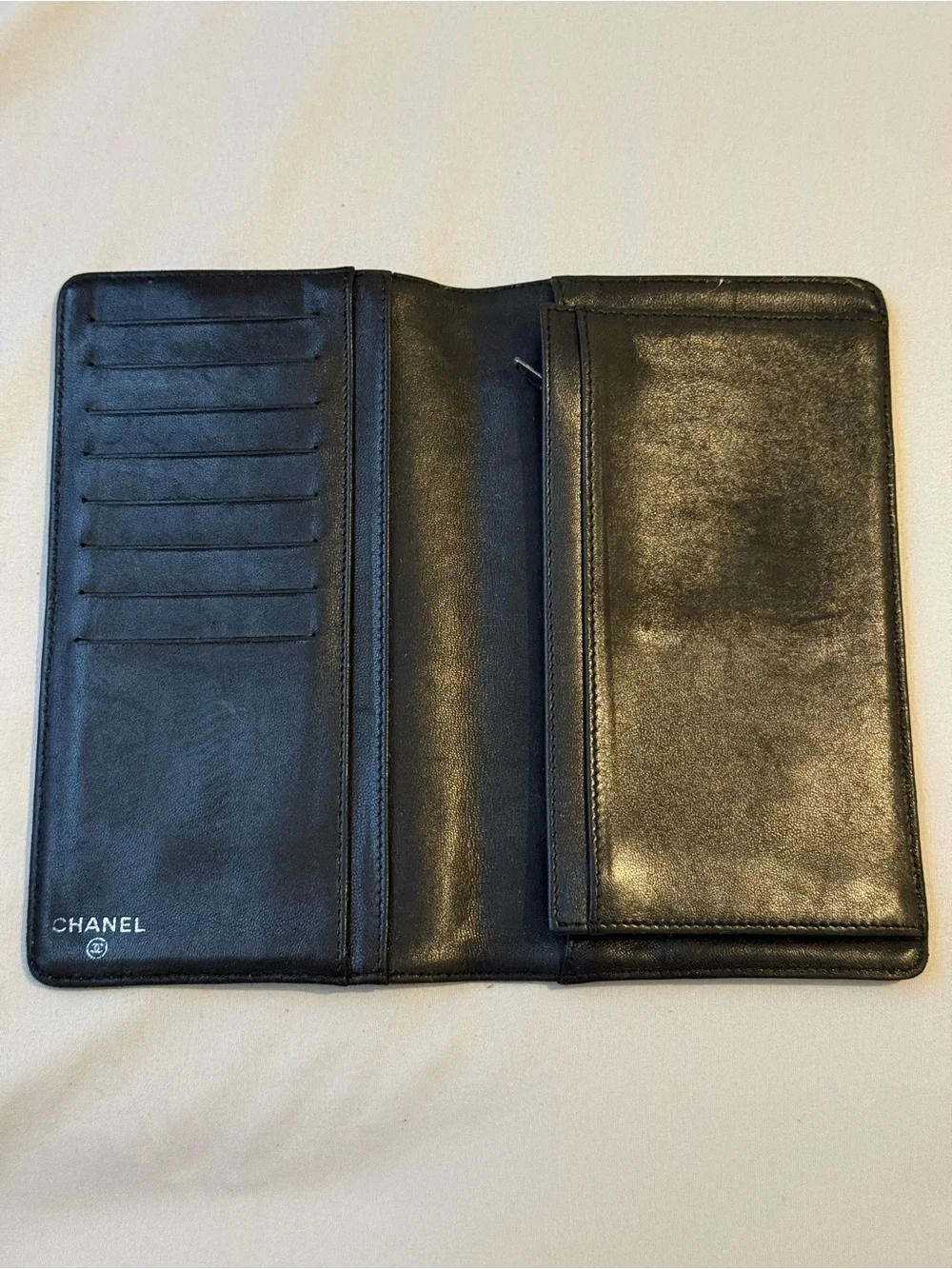 CHANEL spain leather tan