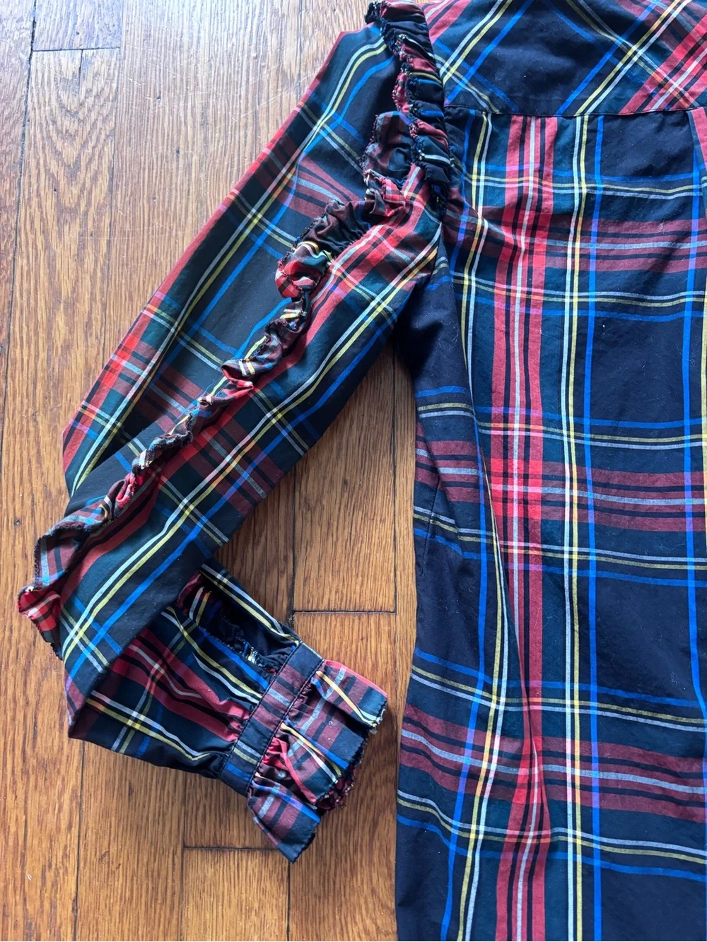 J. Crew crew ruffled